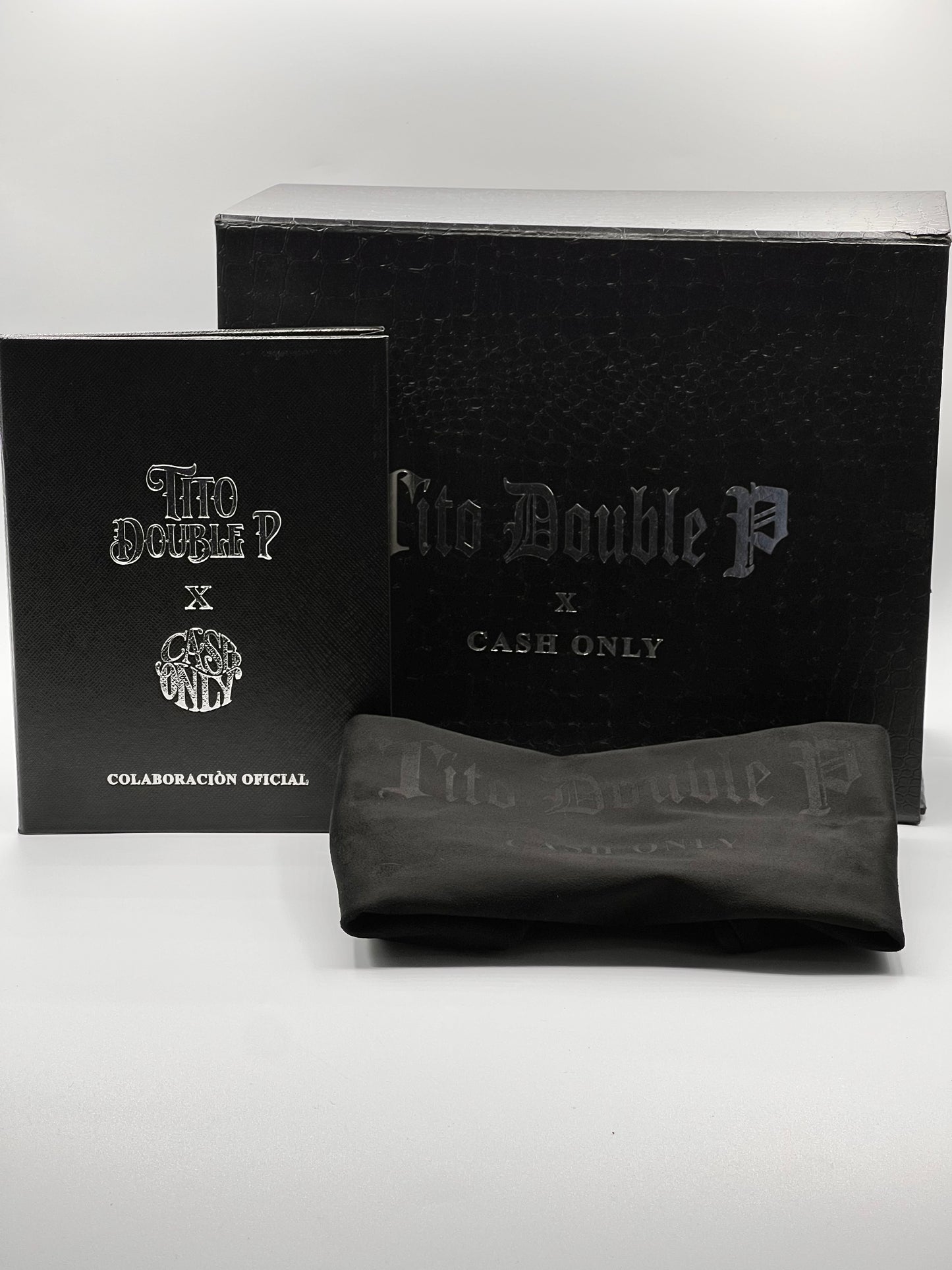 GORRA CASH ONLY X TITO DOUBLE P FULL SET ORIGINAL TPP CRISTALS