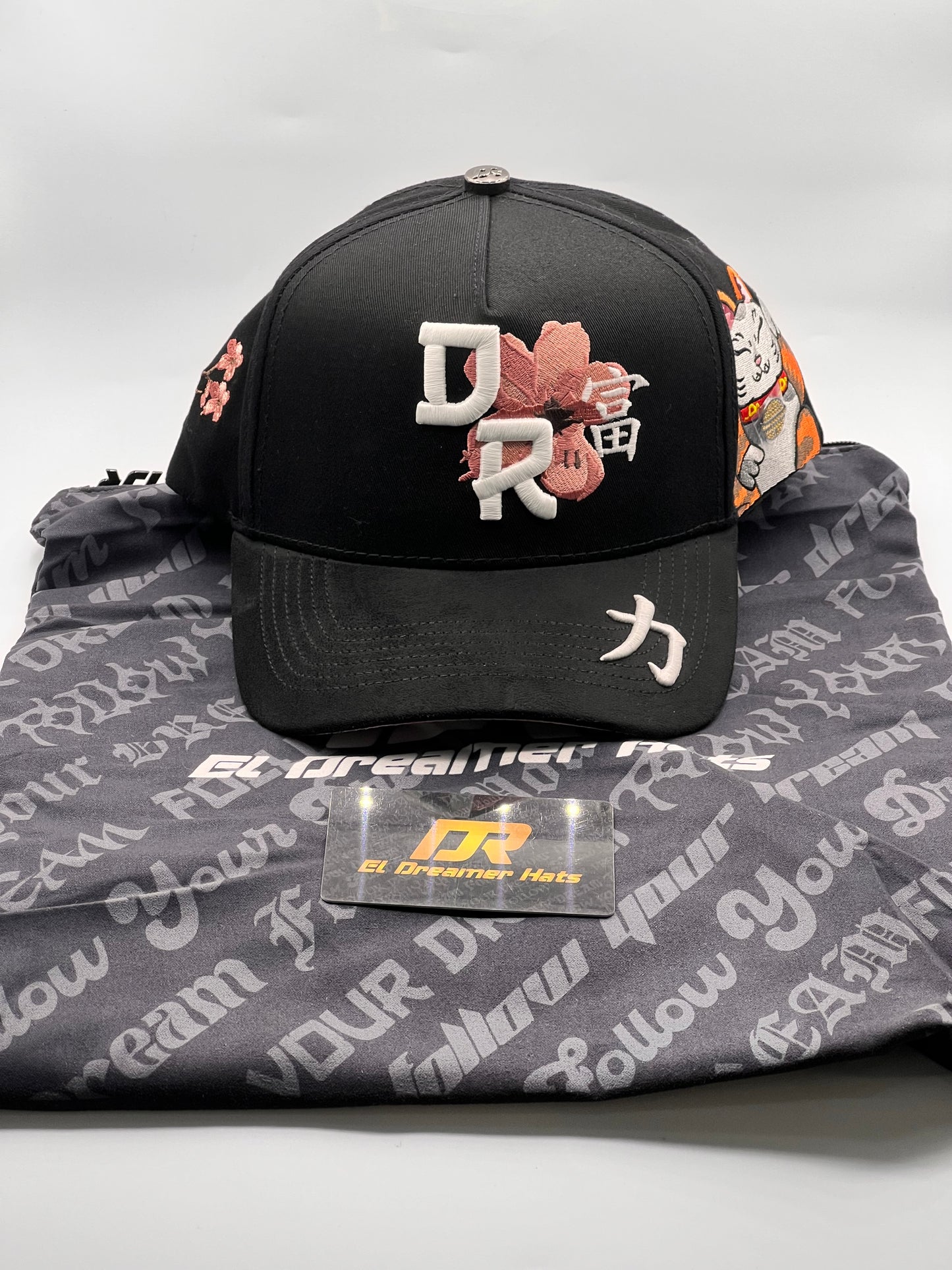 GORRA DREAMER KANJI BLK*****ADICIONALES