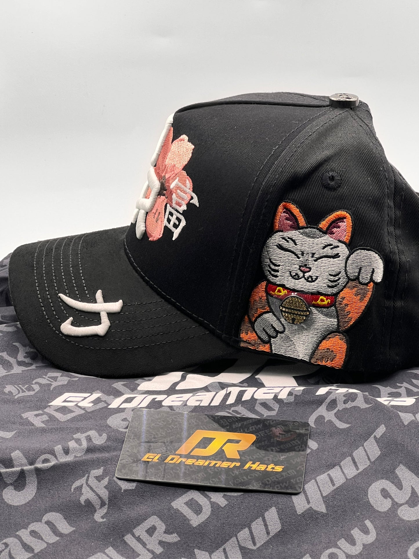 GORRA DREAMER KANJI BLK*****ADICIONALES