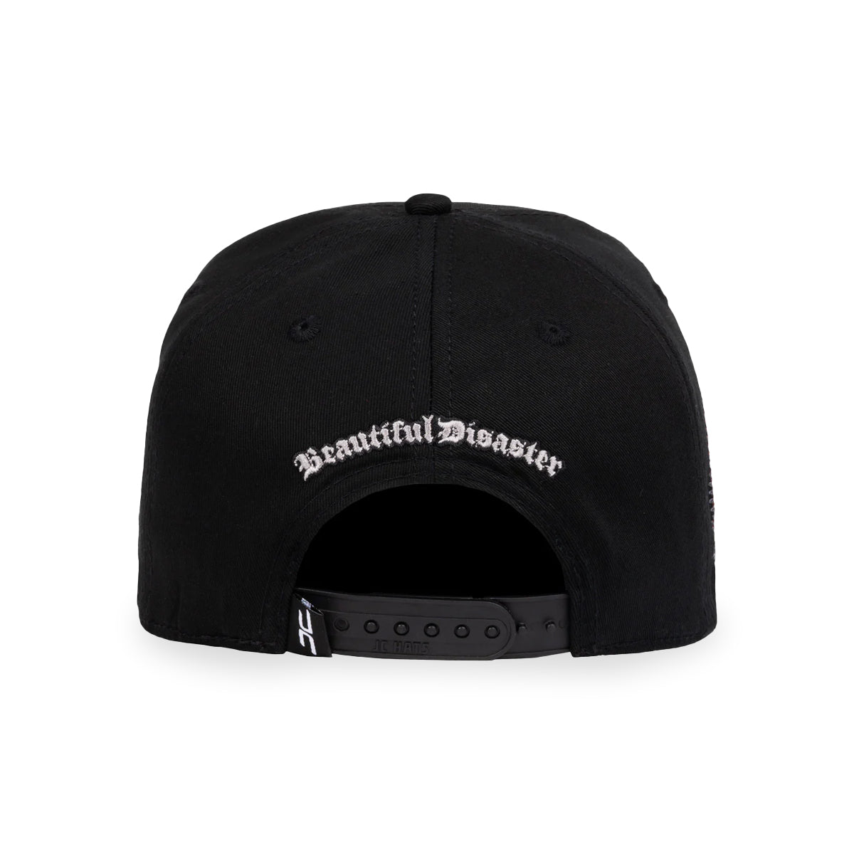 GORRA JC HATS BEAUTIFUL DISASTER BLACK