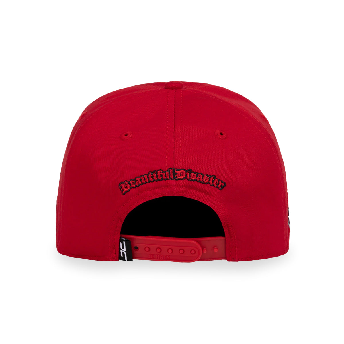 GORRA JC HATS BEAUTIFUL DISASTER RED