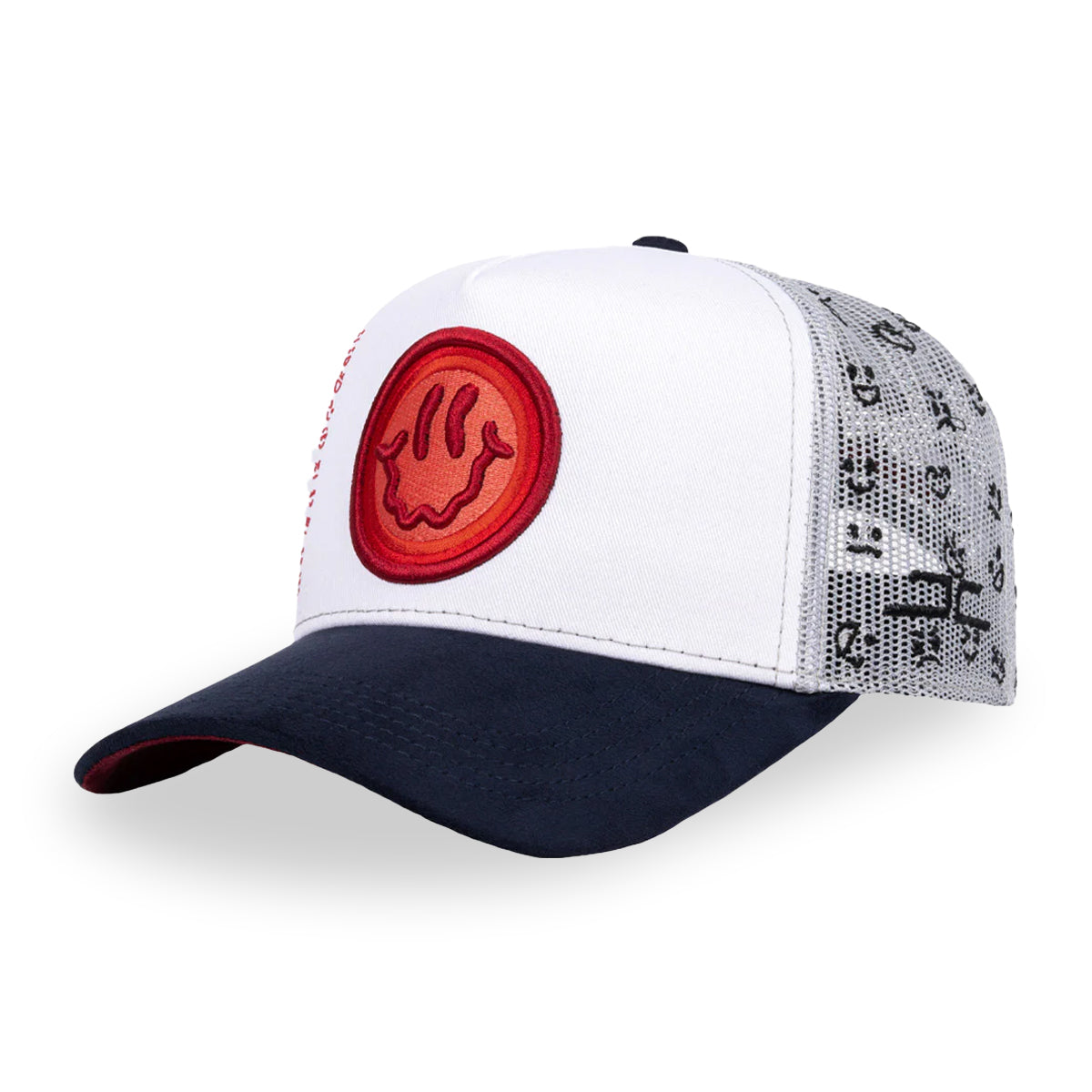 GORRA JC HATS BEAUTIFUL DISASTER WHITE NAVY