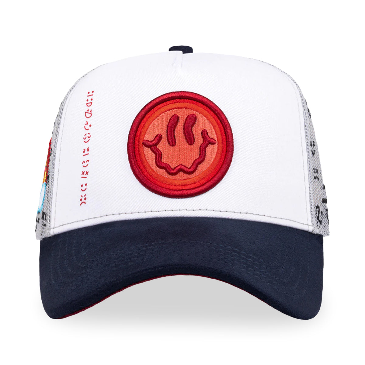 GORRA JC HATS BEAUTIFUL DISASTER WHITE NAVY