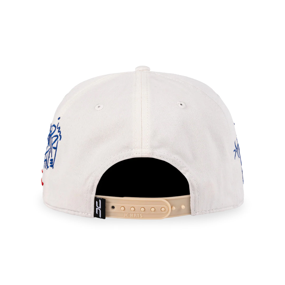 GORRA JC HATS HAPPY FACE BEIGE RED