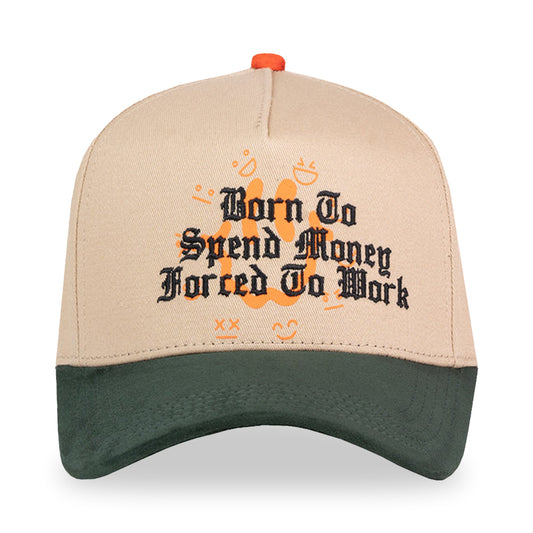 GORRA JC HATS SPEND MONEY BEIGE GREEN