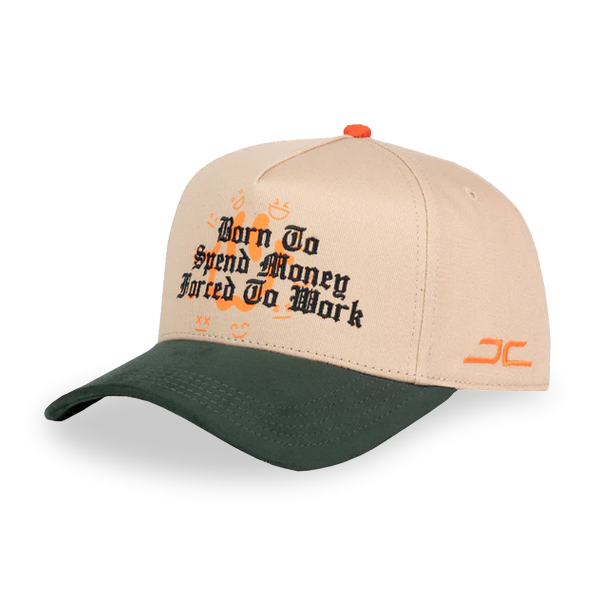 GORRA JC HATS SPEND MONEY BEIGE GREEN