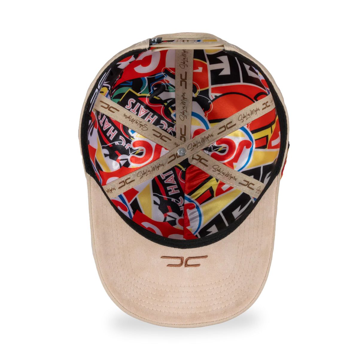 GORRA JC HATS JC DOUBLE CURVE BEIGE