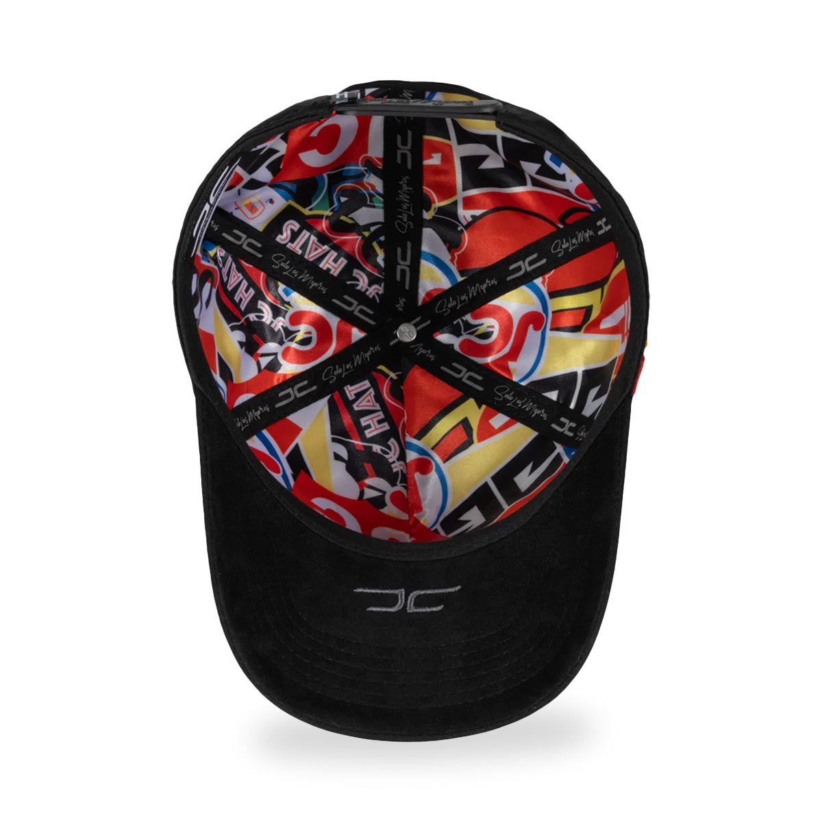 GORRA JC HATS JC DOUBLE CURVE BLACK