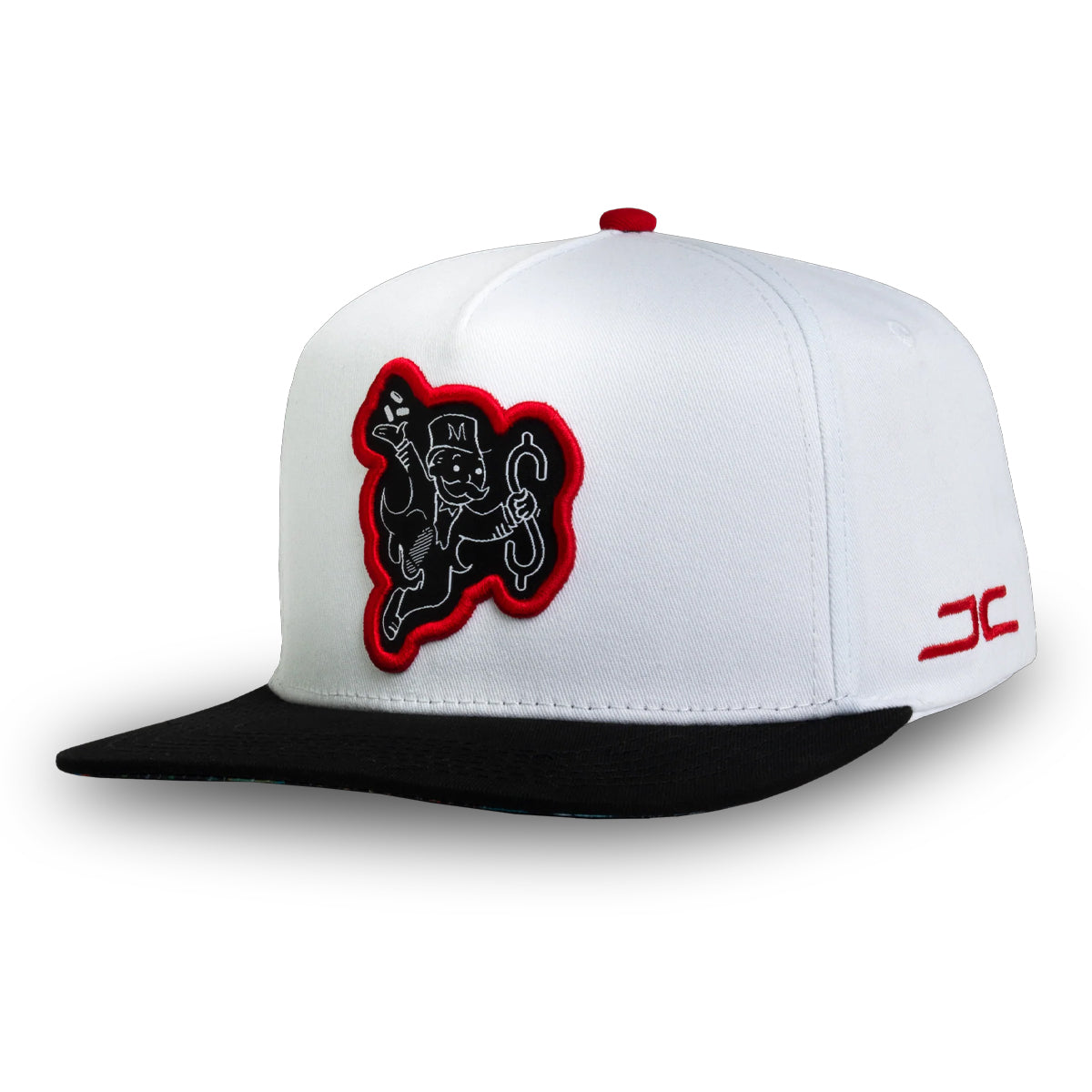 GORRA JC HATS JUMP WHITE BLACK