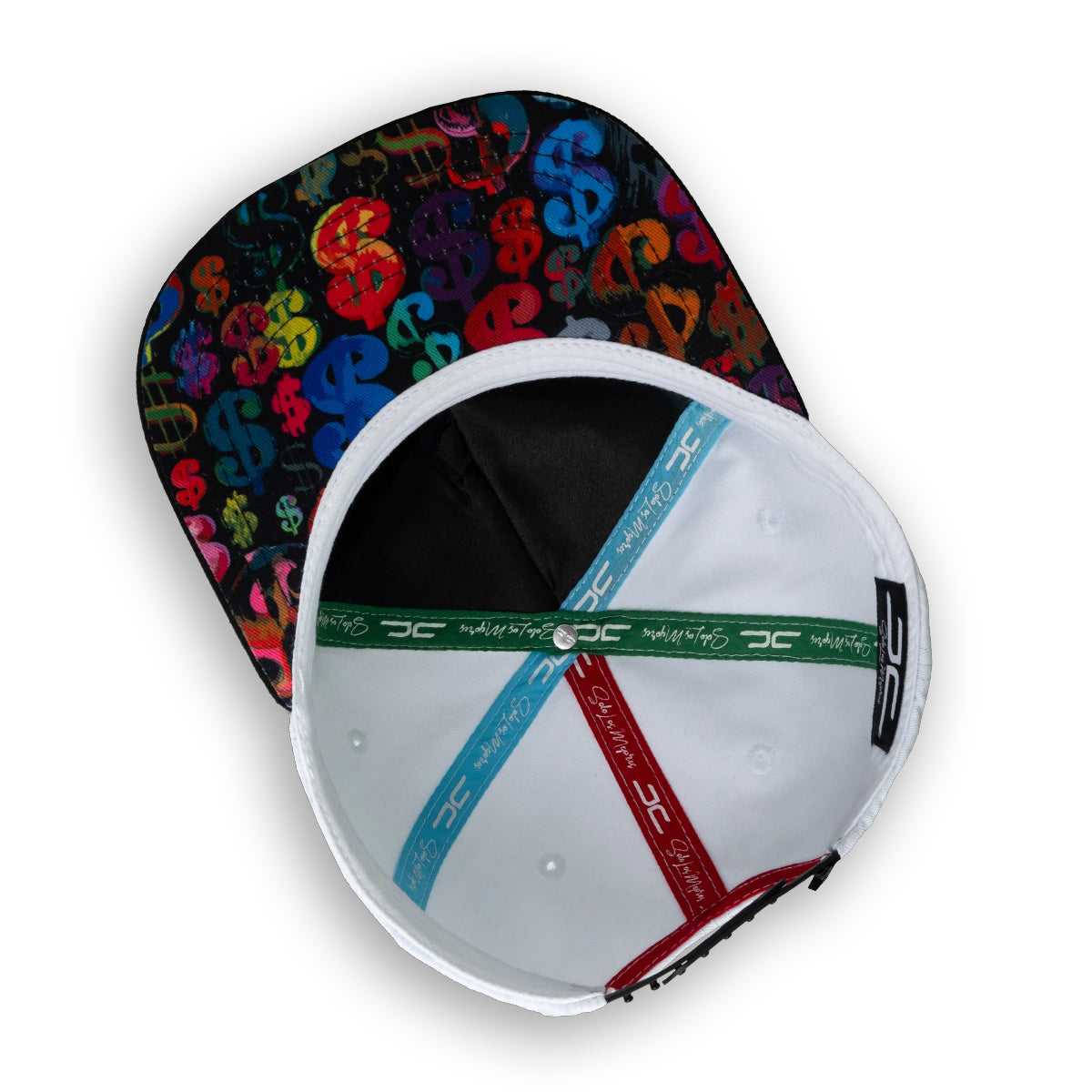 GORRA JC HATS JUMP WHITE BLACK