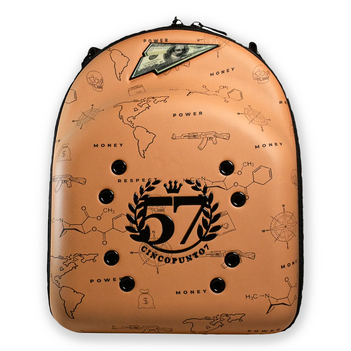 CARRIER PORTAGORRA CINCOPUNTO7 MARRÓN 6 PACK