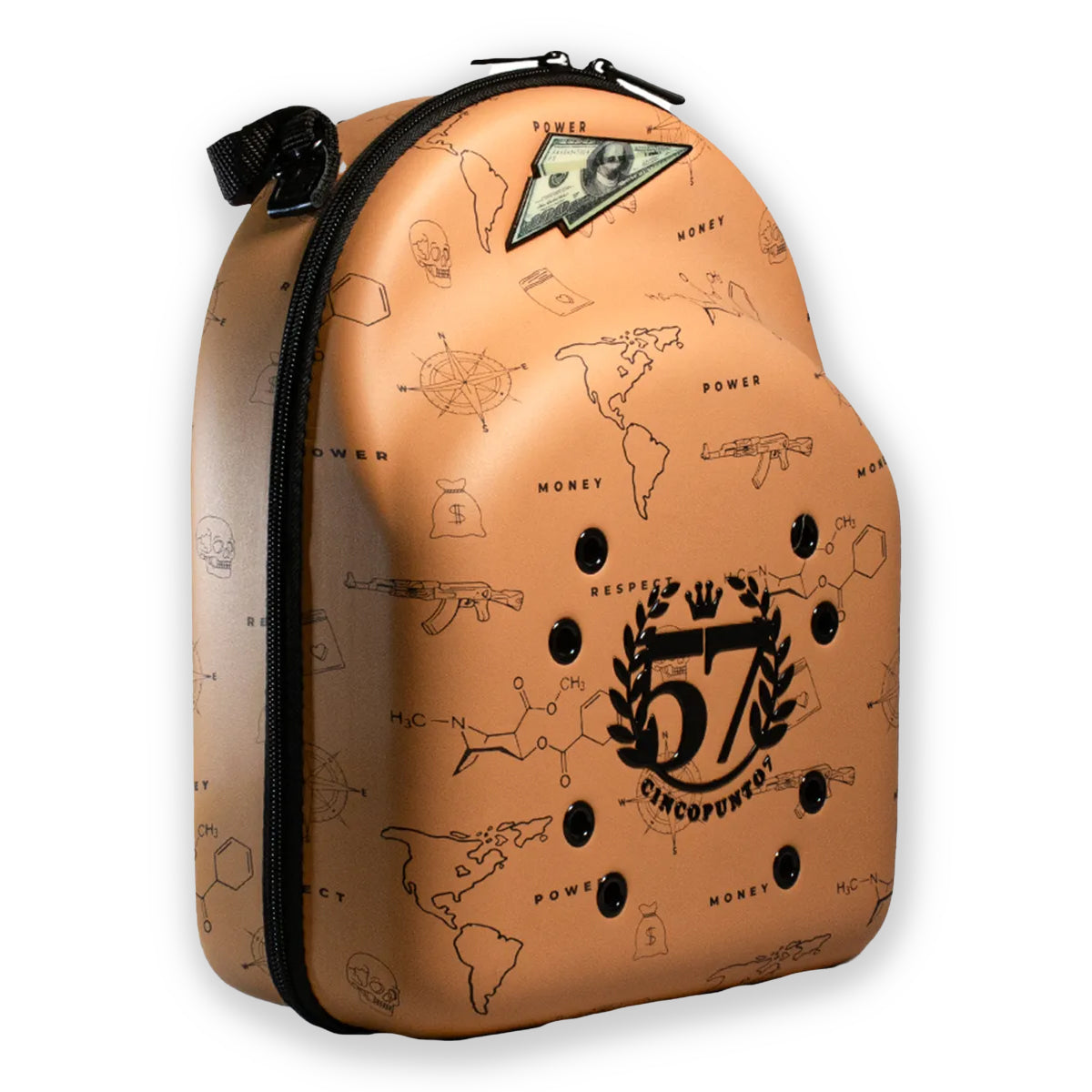 CARRIER PORTAGORRA CINCOPUNTO7 MARRÓN 6 PACK