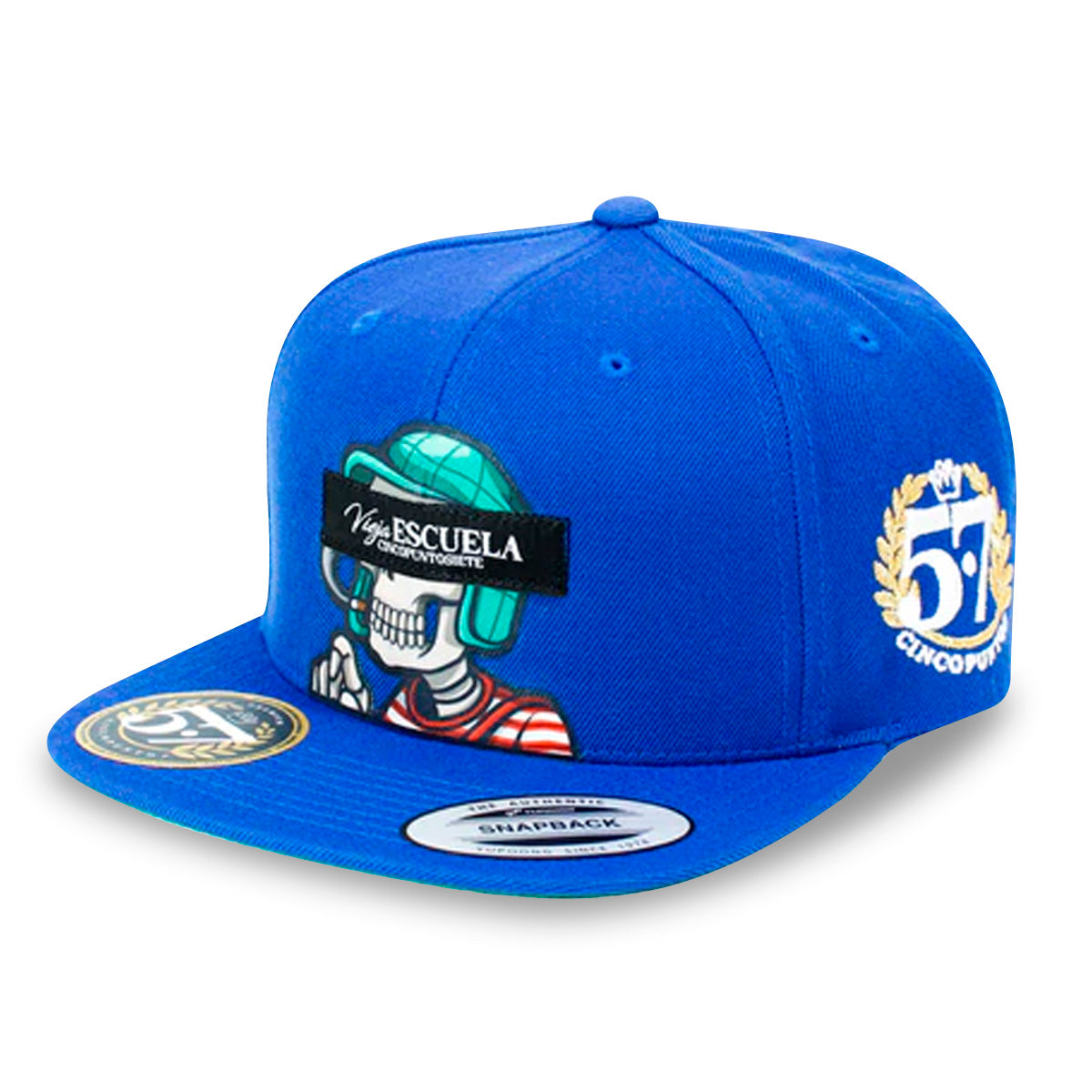 GORRA 5.7 VIEJA ESCUELA PREMIUM BLUE 606707218122