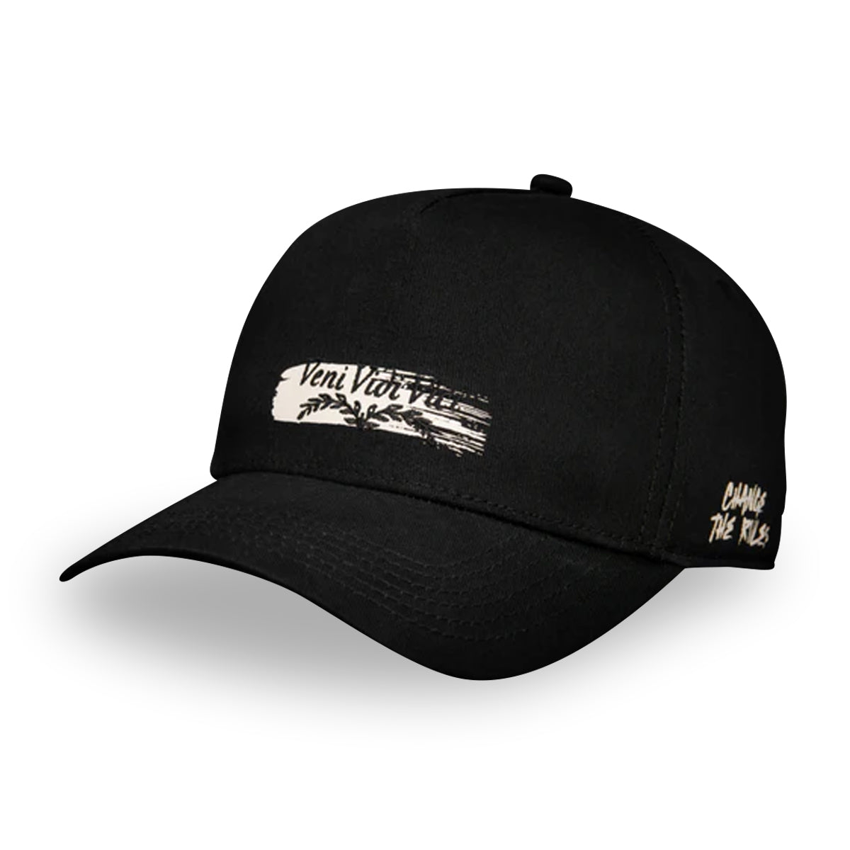 GORRA CASH ONLY QUICK WIN "VENI, VIDI, VICI" IN BLACK BASEBALL