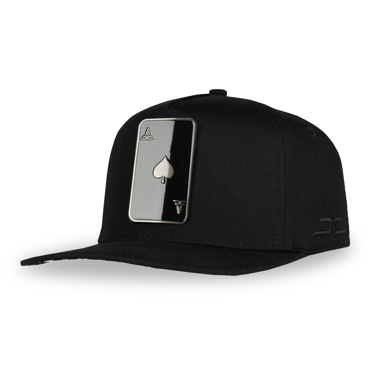 GORRA JC HATS BLACK ON BLACK POKER EE