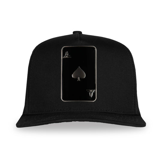 GORRA JC HATS BLACK ON BLACK