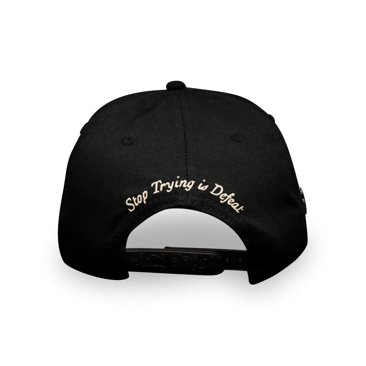 GORRA CASH ONLY QUICK WIN "VENI, VIDI, VICI" IN BLACK BASEBALL