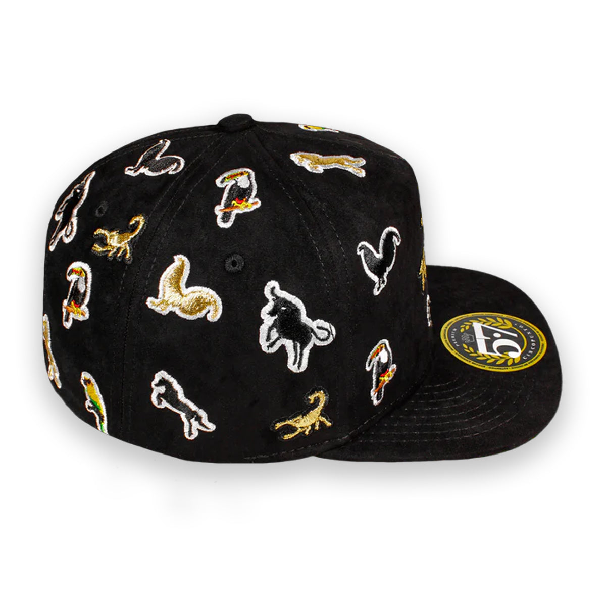 GORRA CINCOPUNTO7 ANIMALS FULL BLACK