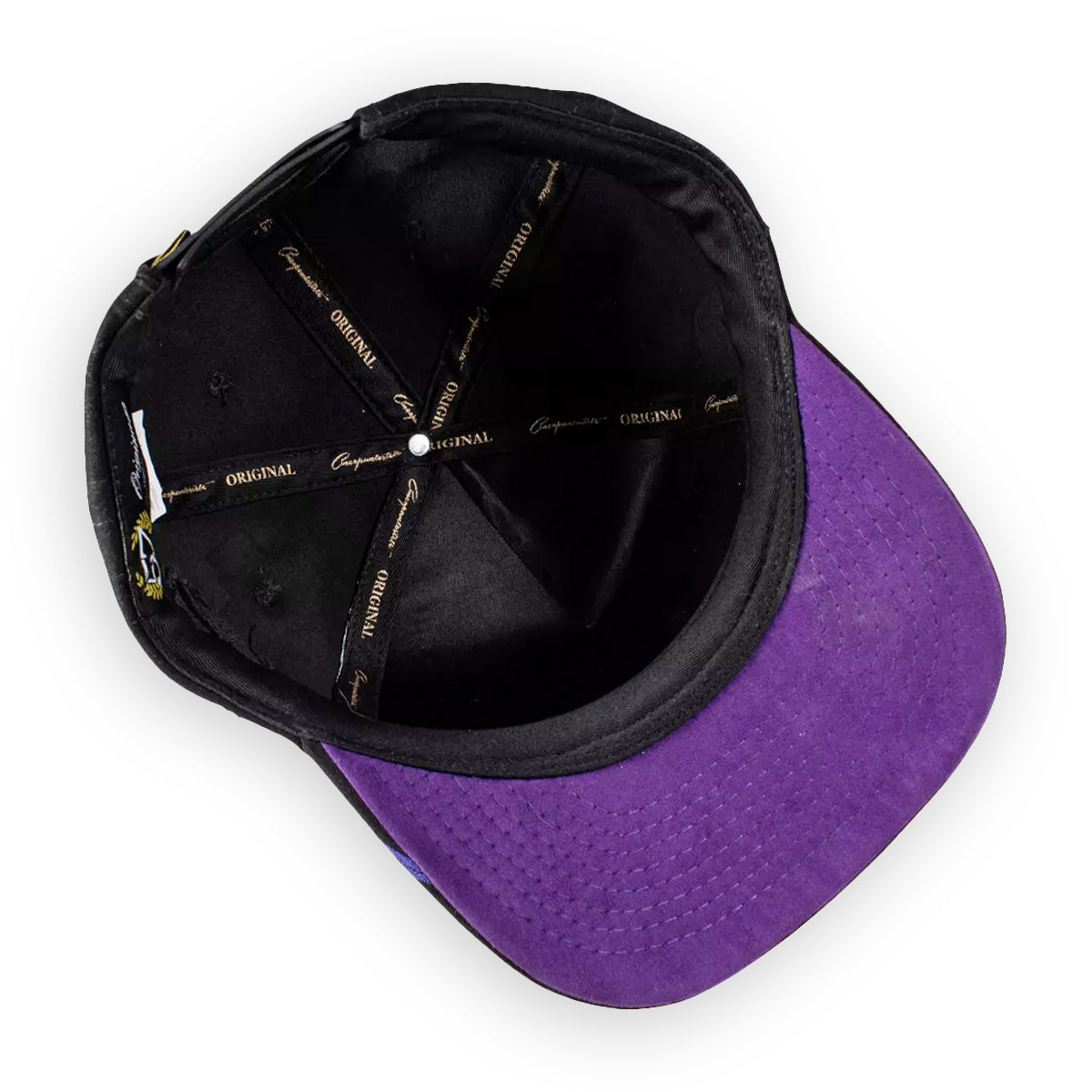 GORRA CINCOPUNTO7 VA SPIDER BLACK & PURPLE SNAPBACK