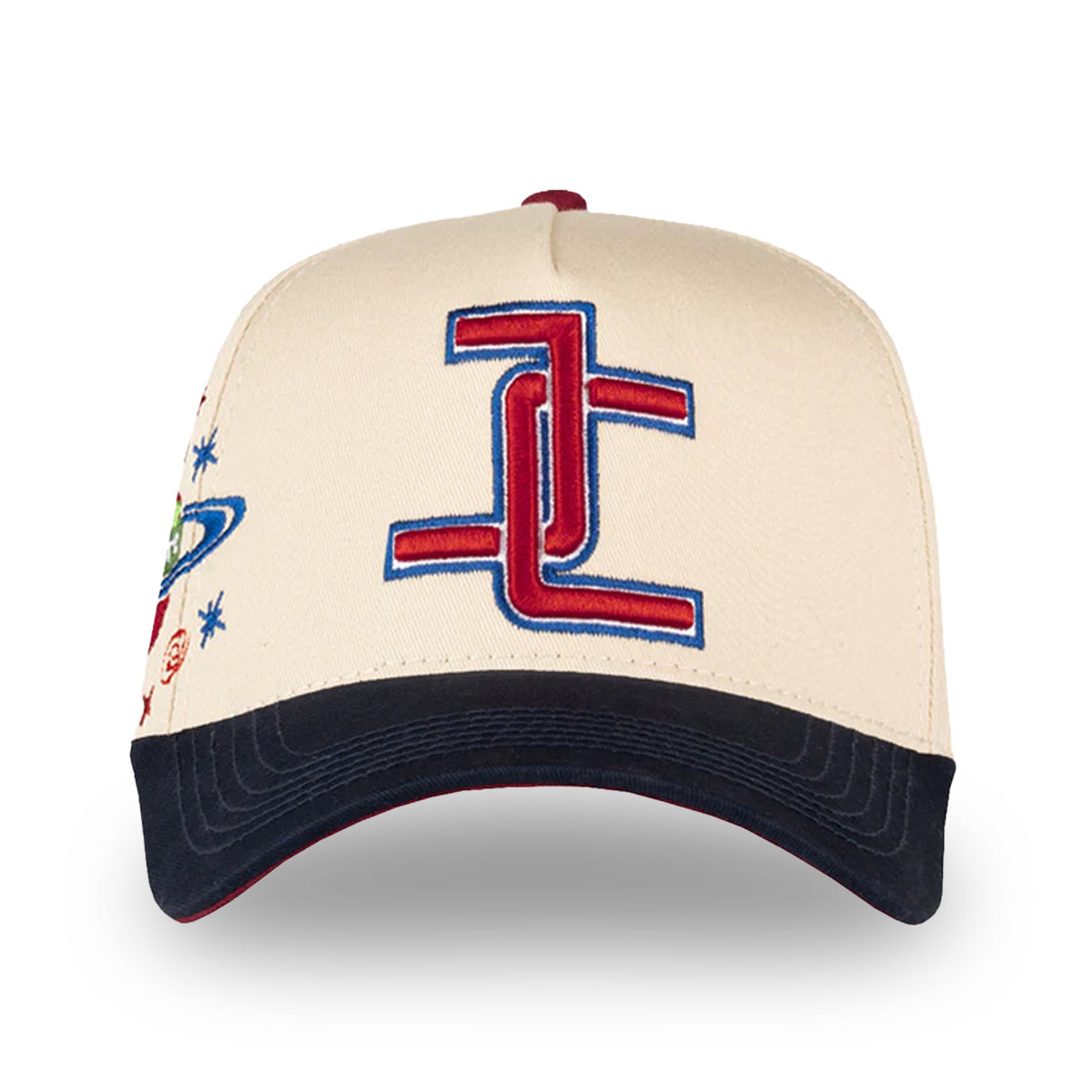 GORRA JC HATS PARADISE BEIGE NAVY