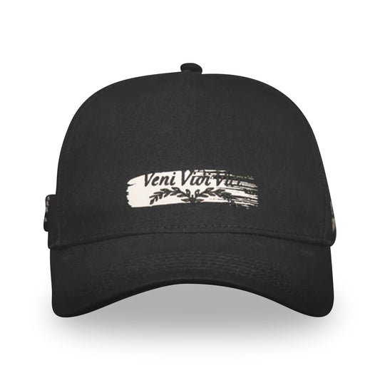 GORRA CASH ONLY QUICK WIN "VENI, VIDI, VICI" IN BLACK BASEBALL