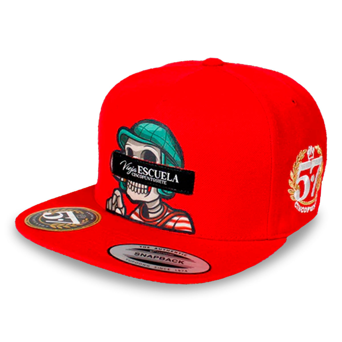 GORRA 5.7 VIEJA ESCUELA PREMIUM RED  685071741375