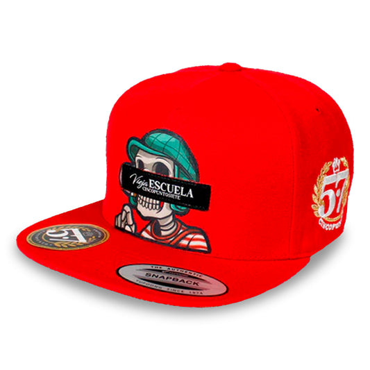 GORRA 5.7 VIEJA ESCUELA PREMIUM RED  685071741375