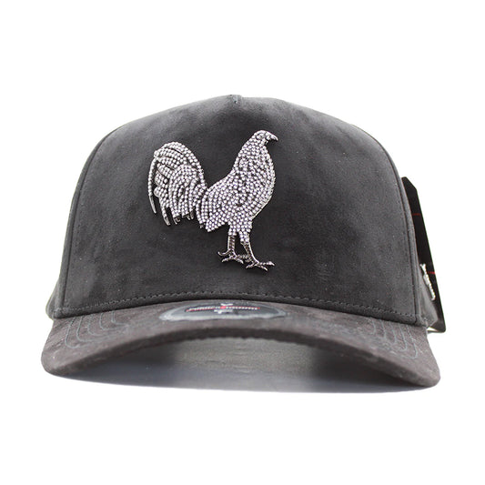 GORRA FLORENCE CAPS DE PROFESIÓN GALLERO PEDRERIA BLANCA