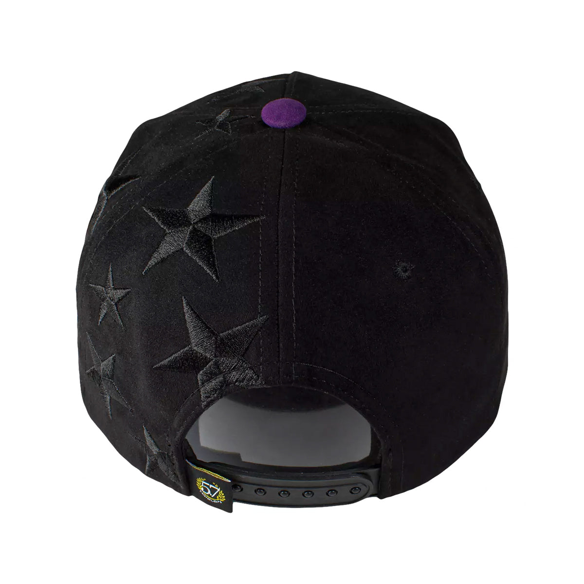 GORRA CINCOPUNTO7 VA STARS BLACK & PURPLE SNAPBACK