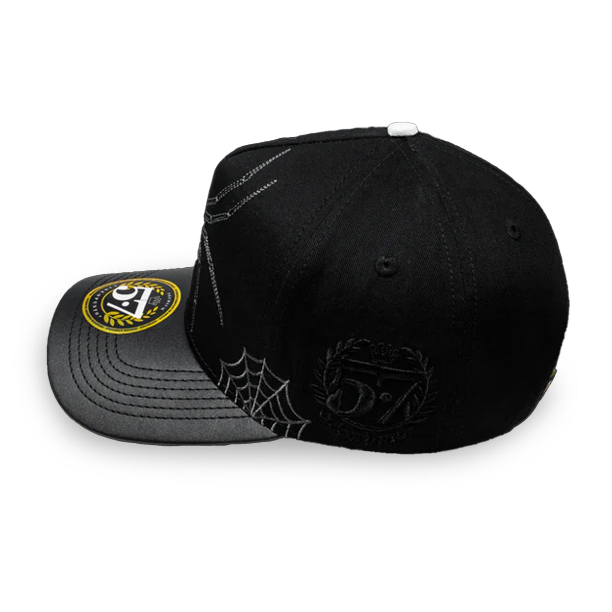 GORRA CINCOPUNTO7 VA SPIDER BLACK CURVA