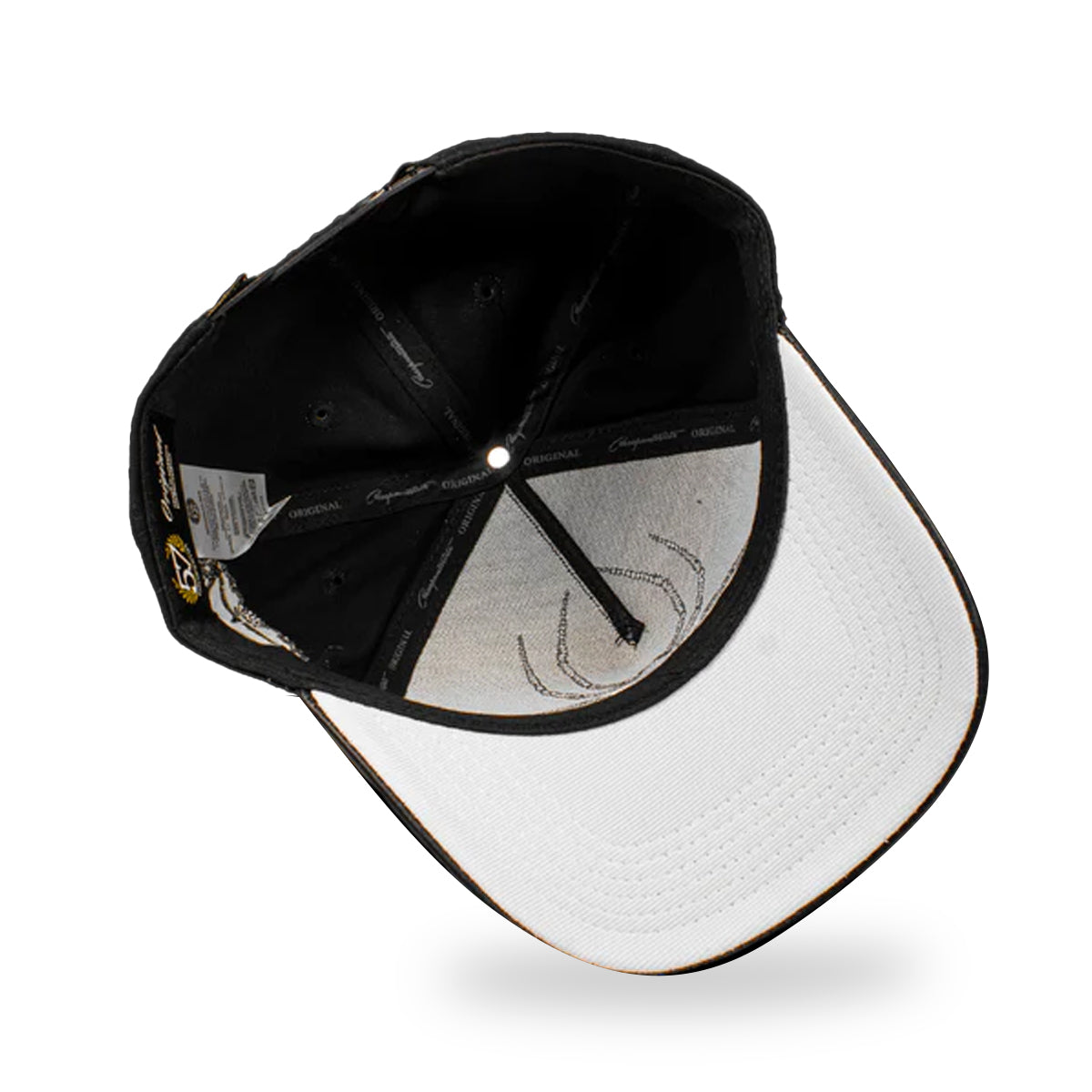 GORRA CINCOPUNTO7 VA SPIDER BLACK CURVA