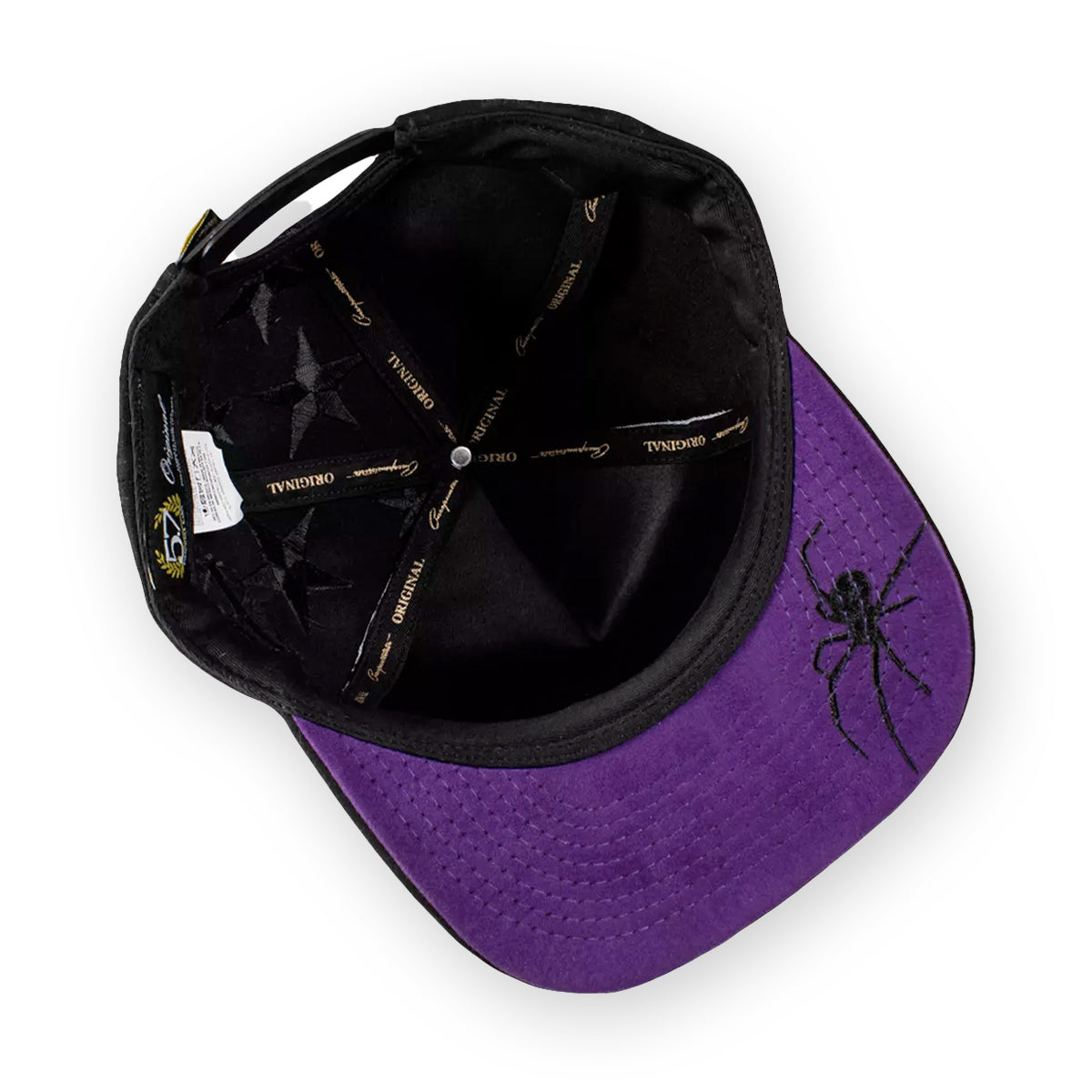 GORRA CINCOPUNTO7 VA STARS BLACK & PURPLE SNAPBACK