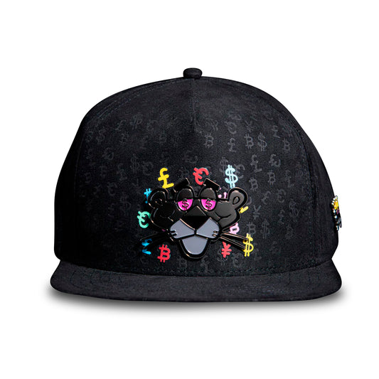 GORRA CASH ONLY PANTERA NEGRA FULL PRINT NEGRA