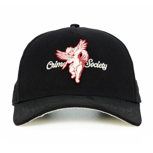 GORRA CASH ONLY RED ANGEL IN BLACK CURVA