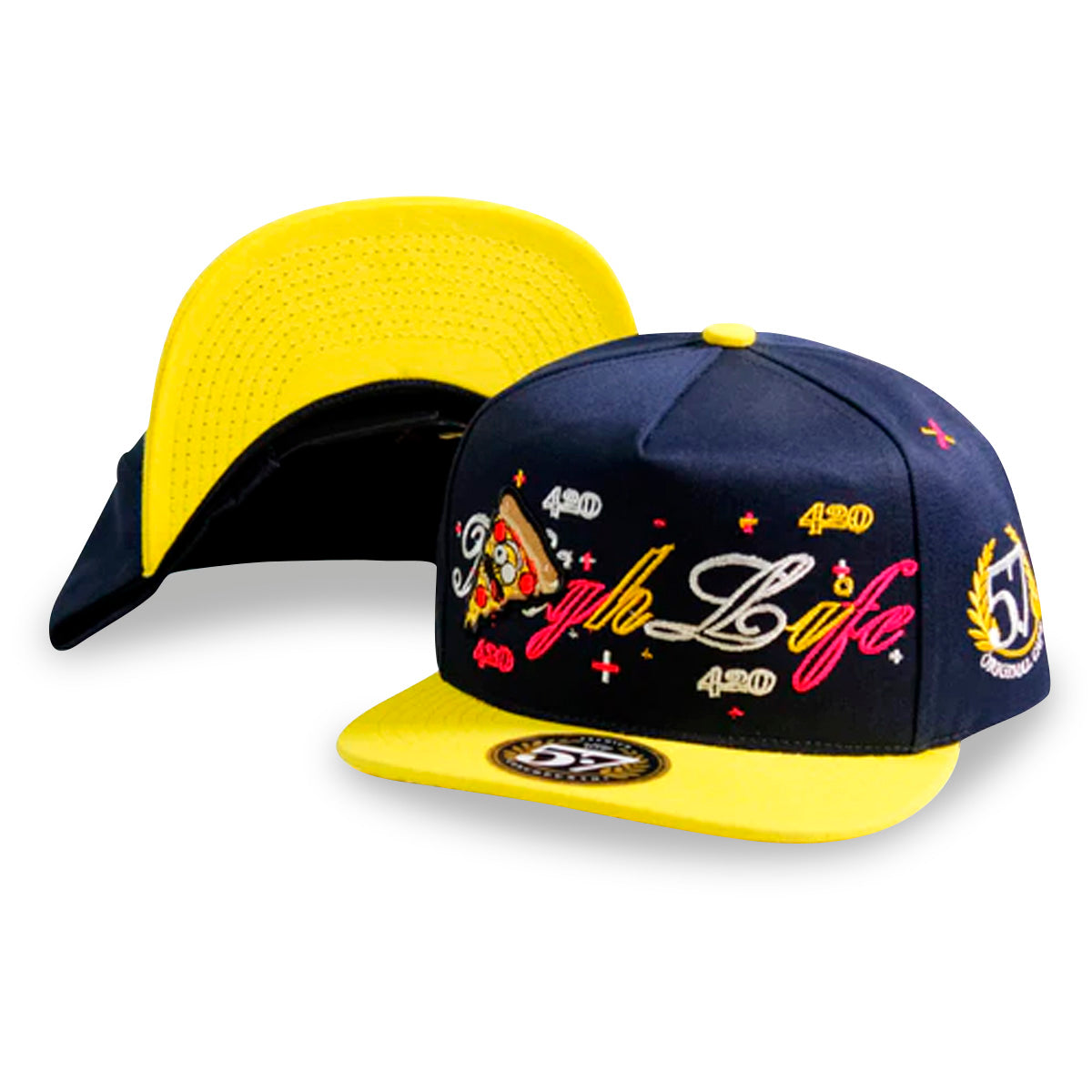 GORRA 5.7 HIGH LIFE 420 YELLOW  641095185305