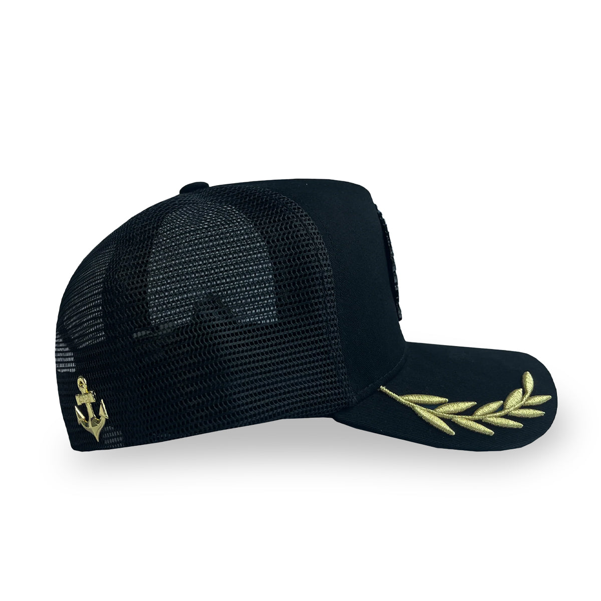 GORRA 1IRON TRENDY CAPITAN BLACK MALLA