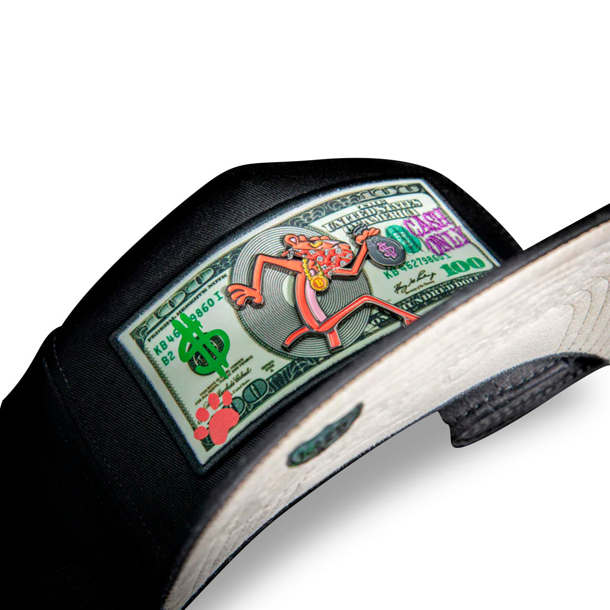 GORRA CASH ONLY PANTERA ROSA DOLLAR