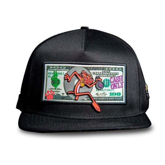 GORRA CASH ONLY PANTERA ROSA DOLLAR