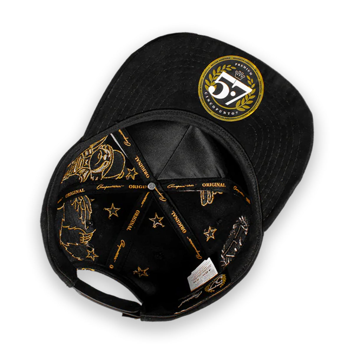 GORRA CINCOPUNTO7 STARS GOLD & SLOTHS