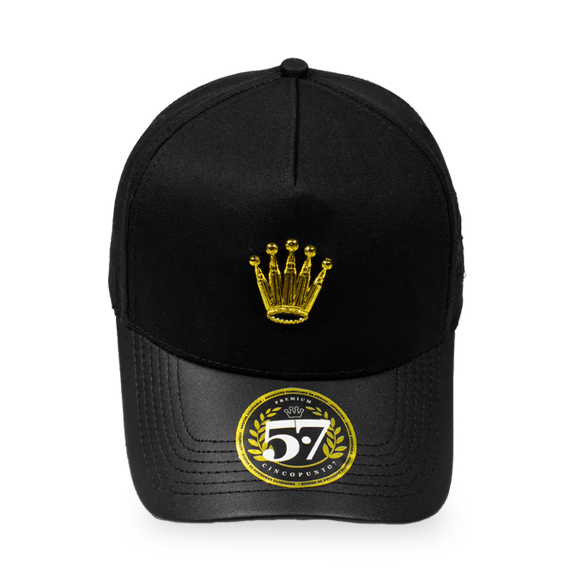 GORRA CINCOPUNTO7 ROLEX BLACK CURVA