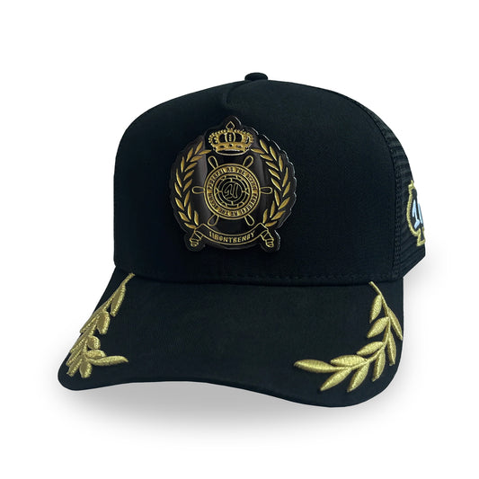 GORRA 1IRON TRENDY CAPITAN BLACK MALLA