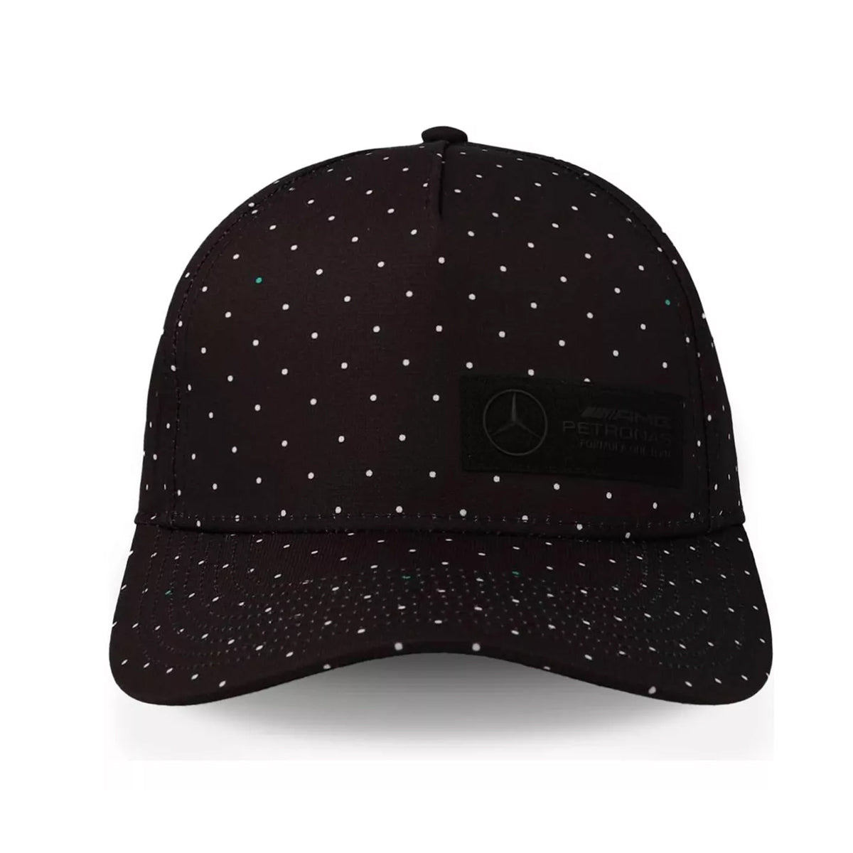 GORRA MERCEDES BENZ 2023 POLKA DOT BLACK UNITALLA