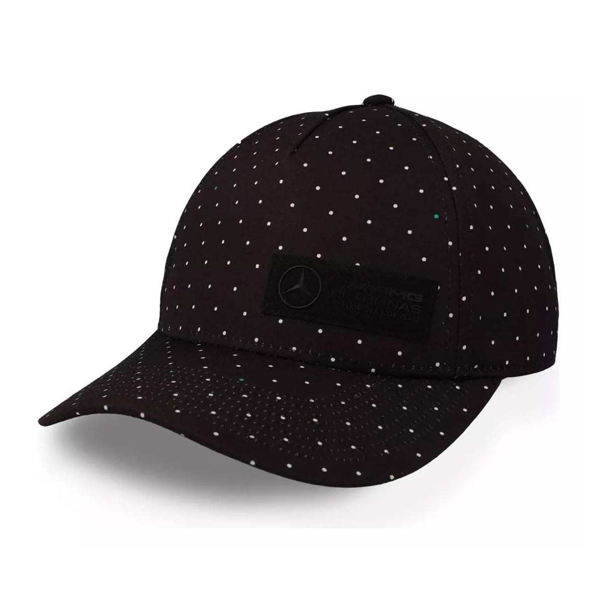 GORRA MERCEDES BENZ 2023 POLKA DOT BLACK UNITALLA