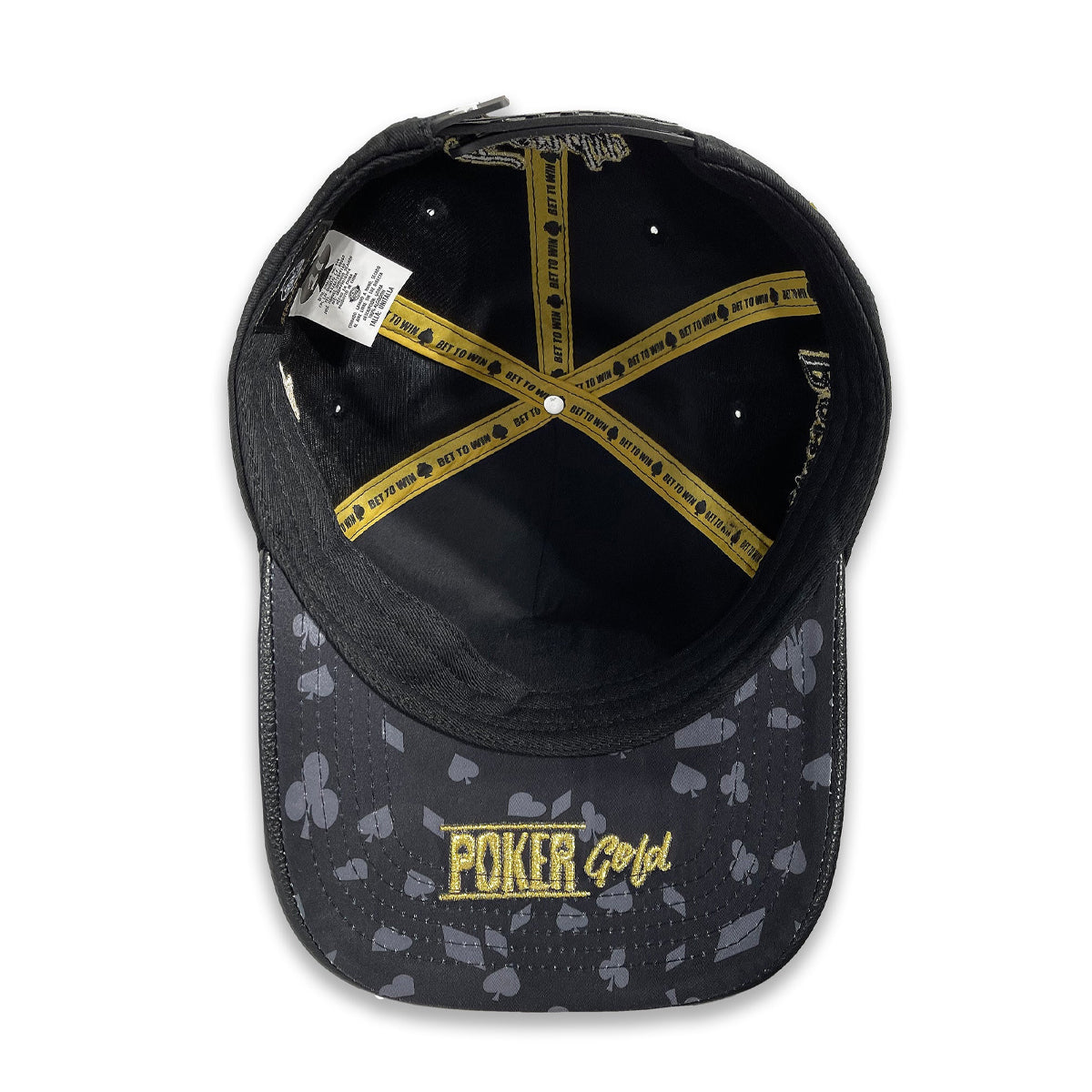 GORRA 1IRON TRENDY POKER GOLD