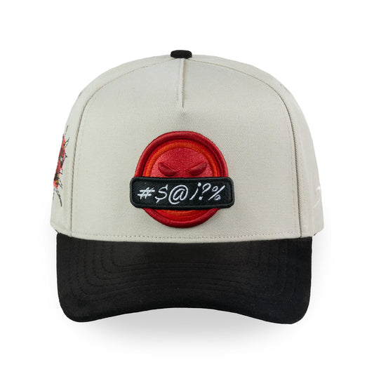 GORRA JC HATS BEAUTIFUL DISASTER ANGRY BEIGE