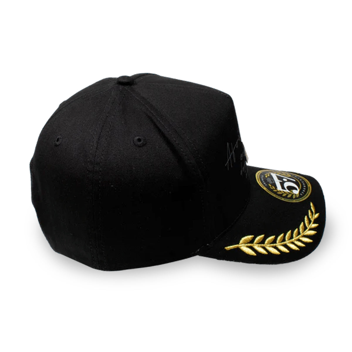 GORRA CINCOPUNTO7 NAVAJA DE GALLOS BLACK CURVA