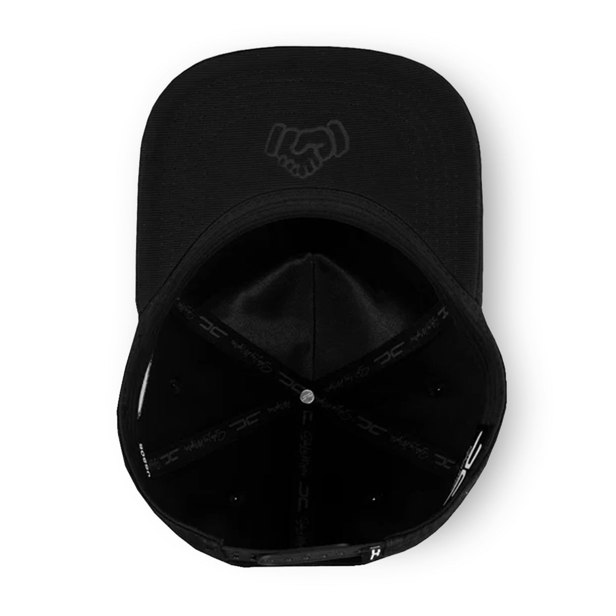 GORRA JC HATS BLACK ON BLACK