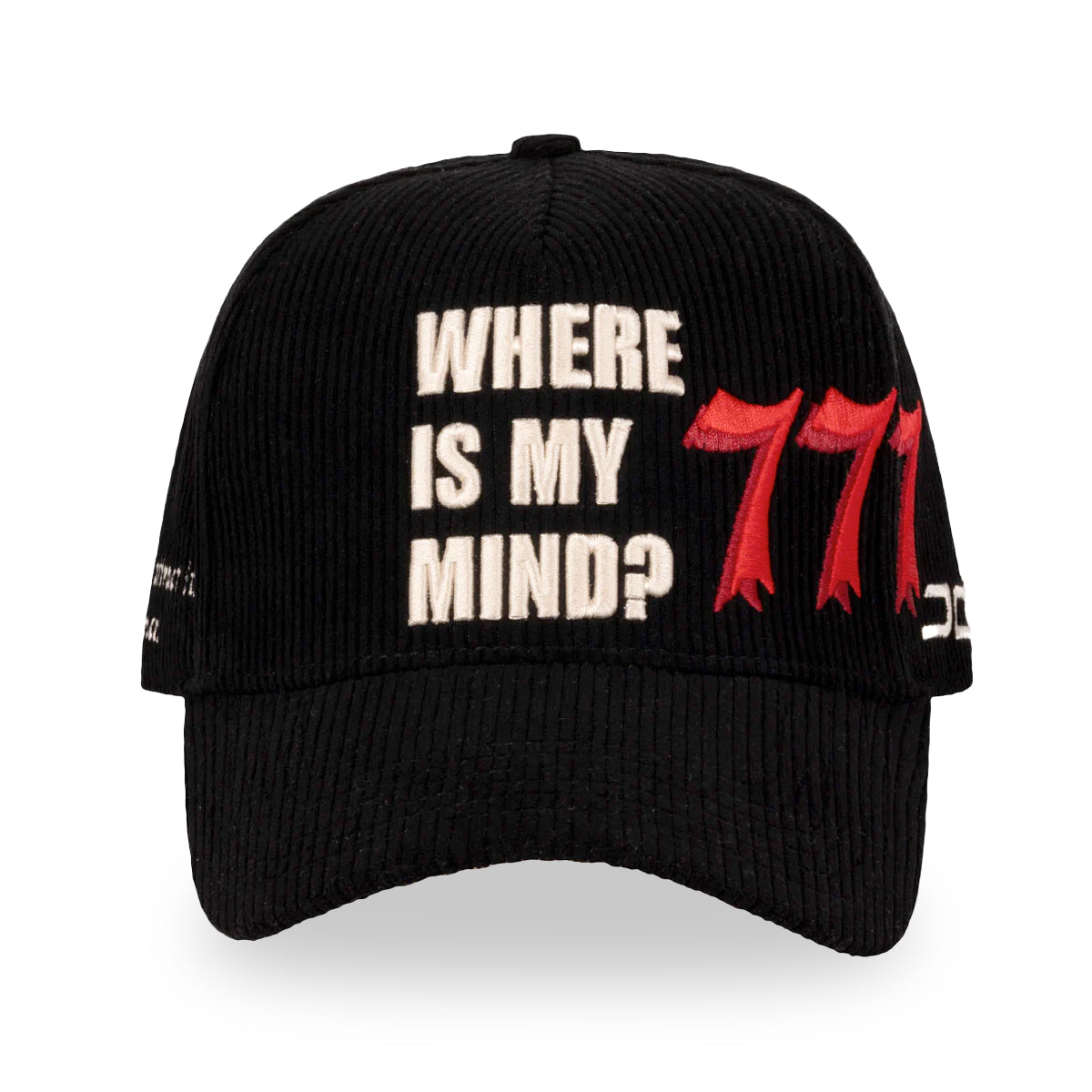 GORRA JC HATS WHERE IS MY MIND BLACK