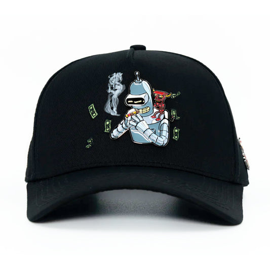 GORRA CASH ONLY BAD ROBOT CURVA