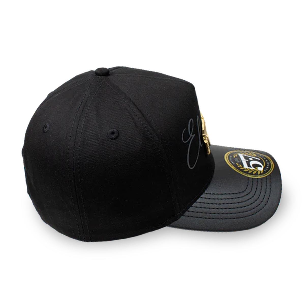 GORRA CINCOPUNTO7 EL CUERNO BLACK CURVA